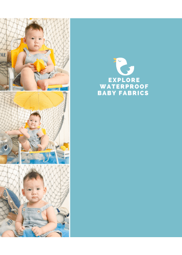 waterproof baby fabric