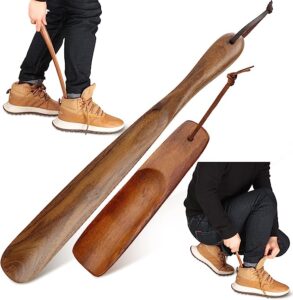 wooden shoe horn